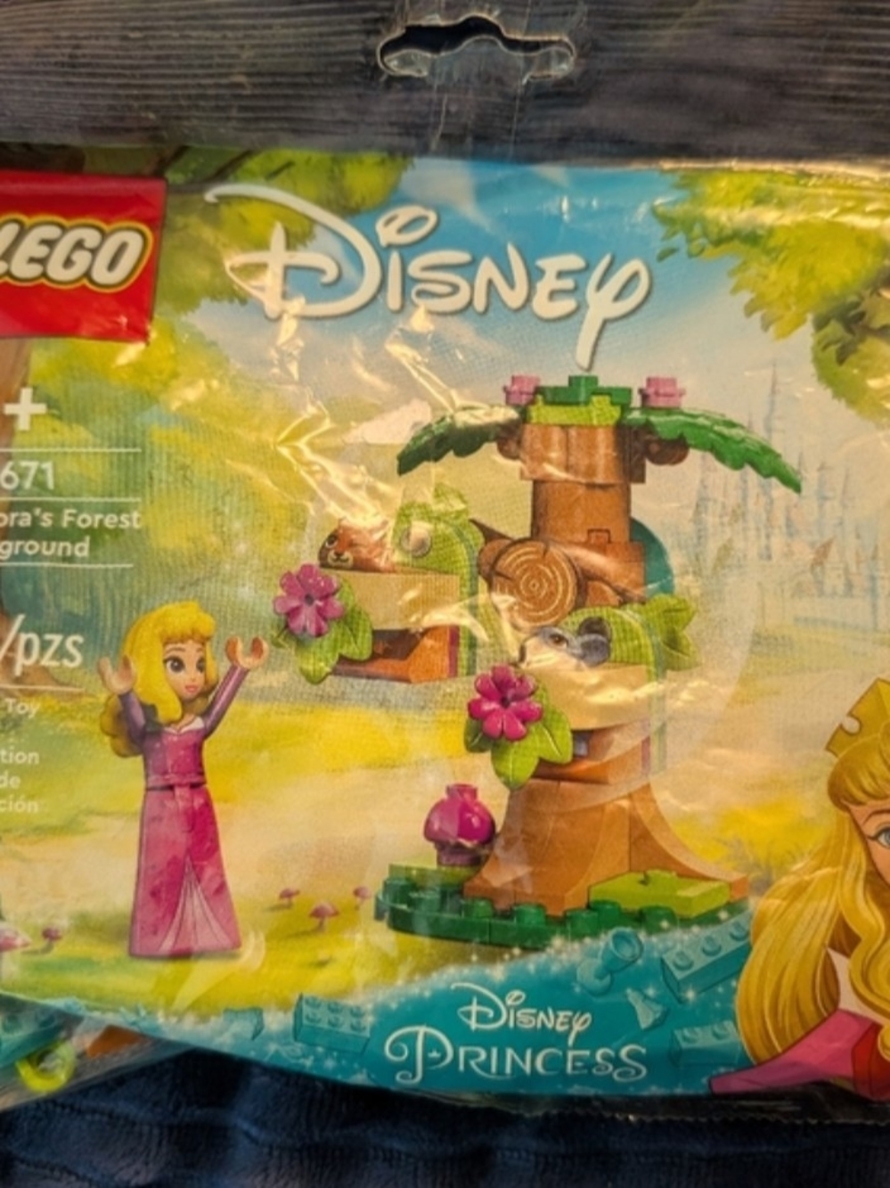 Lego Disney Princess Aurora’s Forest Playground 30671 Building Toy 60 Pcs 2024